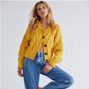 Free People Bonfire Cardi